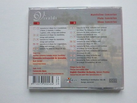 Vivaldi - Mandoline concertos / Simon Preston (2 CD)