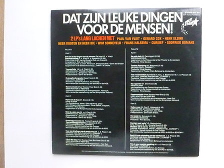 Dat zijn leuke dingen voor de mensen (2LP)