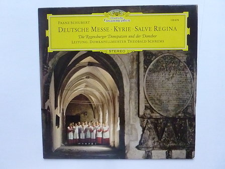 Frans Schubert - Deutsche Messe / Die Regensburger Domspatzen (LP)