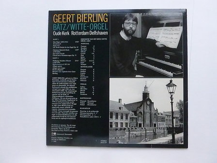 Geert Bierling - B&auml;tz / Witte Orgel (LP)