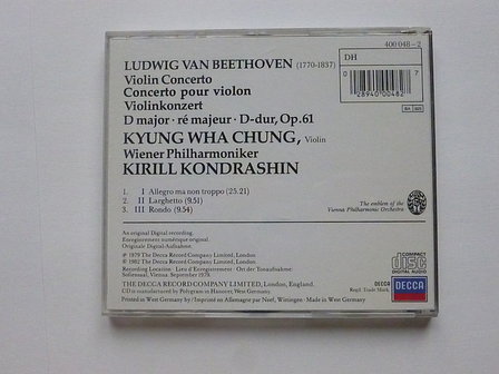 Beethoven - Violin Concerto / Kyung Wha Chung