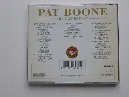 Pat Boone - The very best of