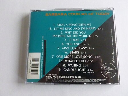 Barbara Cook - As of today