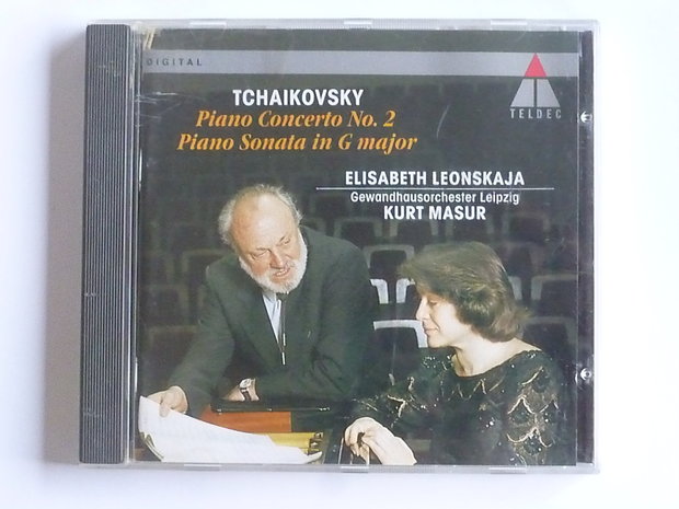 Tchaikovsky - Piano concerto 2 / Elisabeth Leonskaja. kurt masur