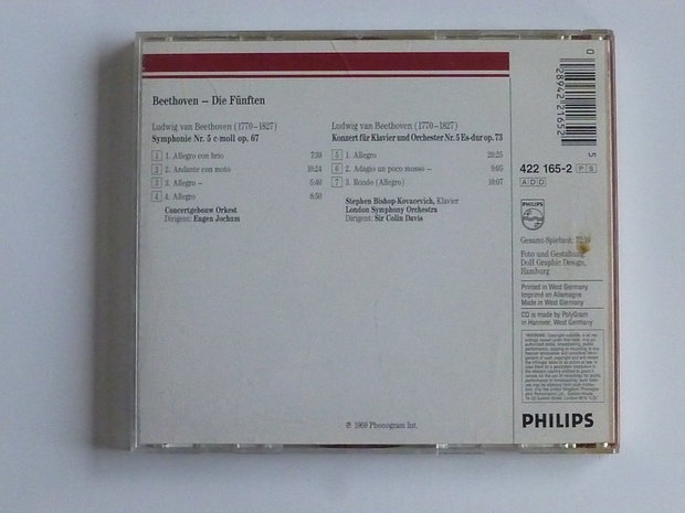 Beethoven - Die Funften / Eugen Jochum / Sir Colin Davis