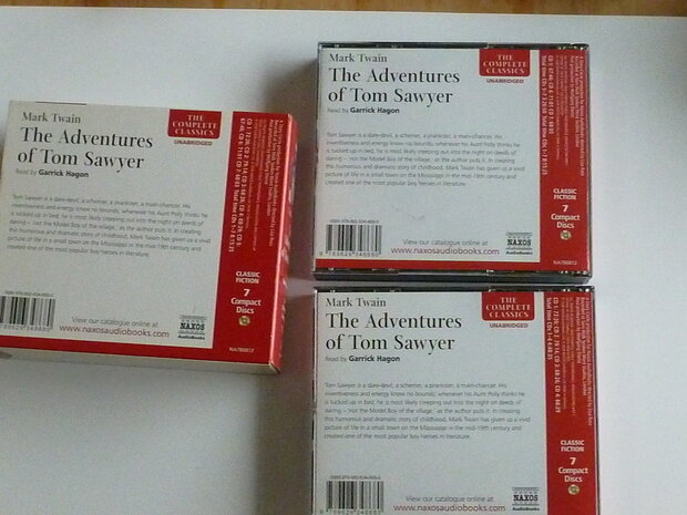 M. Twain - The Adventures of Tom Sawyer (7 CD luisterboek)