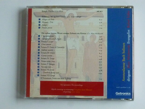 Amsterdamse Bach Solisten - j. Haydn symfonie 44