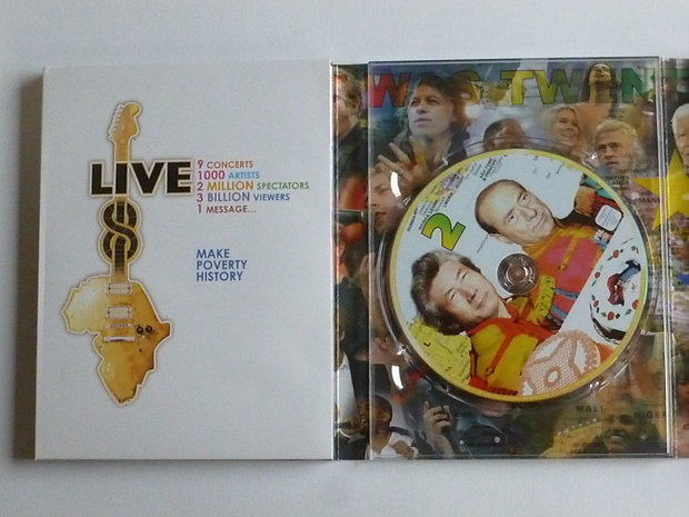 Live 8 - One day, one concert, one world (4 DVD)