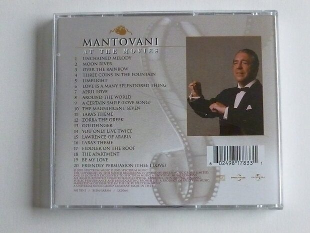 Mantovani - At the Movies