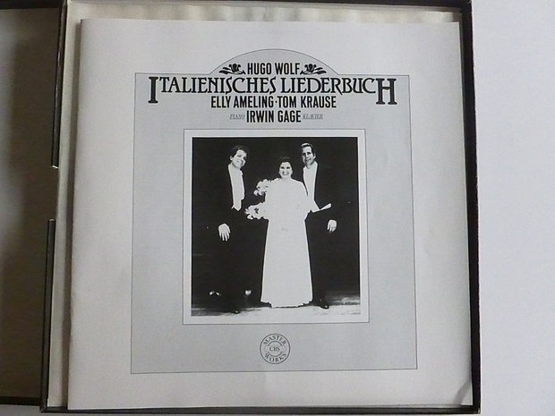 Hugo Wolf - Italienisches Liederbuch / Elly Ameling , Irwin Gage ( LP)