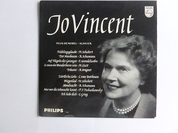 Jo Vincent / Felix de Nobel (10"LP)
