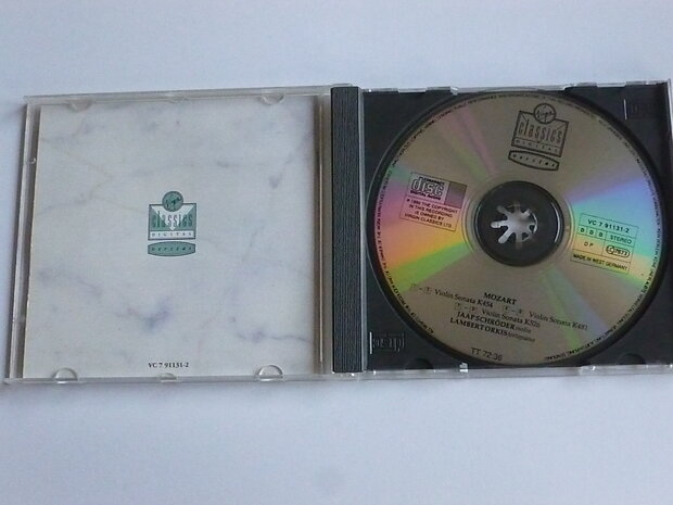 Mozart - Violin Sonatas / Jaap Schroder, Lambert Orkis