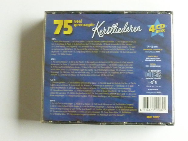 75 veel gevraagde Kerstliederen (4 CD)