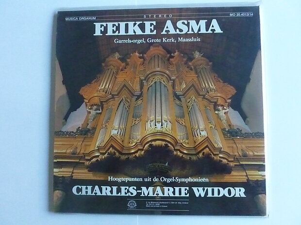 Feike Asma - Charles-Marie Widor (2 LP)