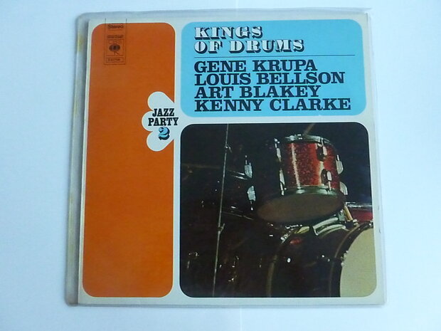 Kings of drums - gene krupa,louis bellson, art blakey, kenny clarke (LP)