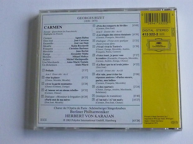 Bizet - Carmen / Herbert von Karajan