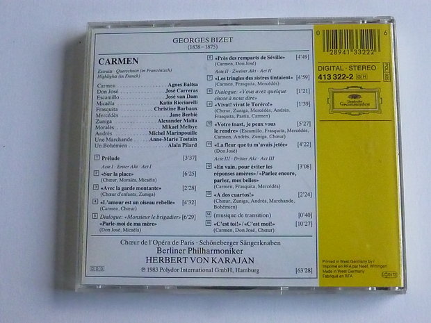 Bizet - Carmen / Herbert von Karajan