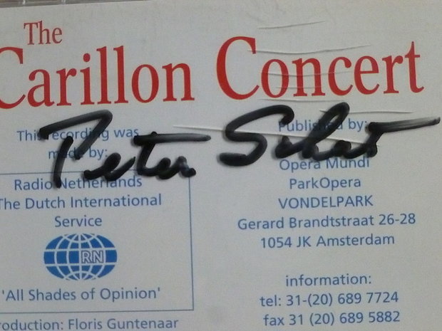 Peter Schat - The Carillon Concert (gesigneerd)