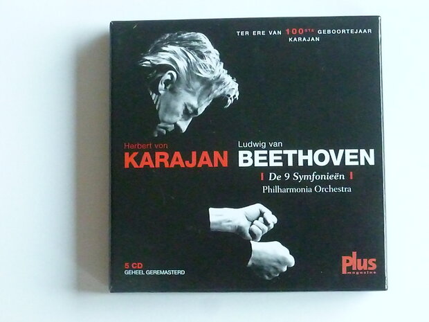 Herbert von Karajan - Ludwig van Beethoven - De 9 Symfonieën (5 CD)