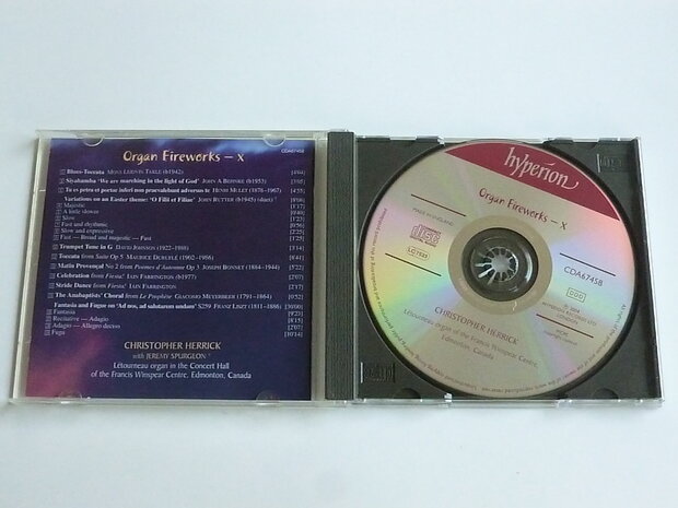 Organ Fireworks - X / Christopher Herrick