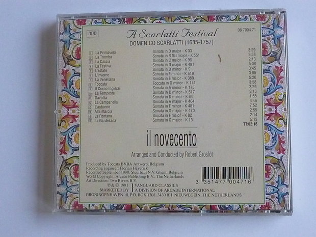Il Novecento - A Scarlatti Festival