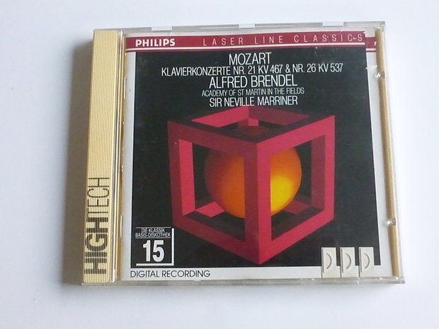 Mozart - Klavierkonzerte nr 21, 26 / Alfred Brendel , Marriner