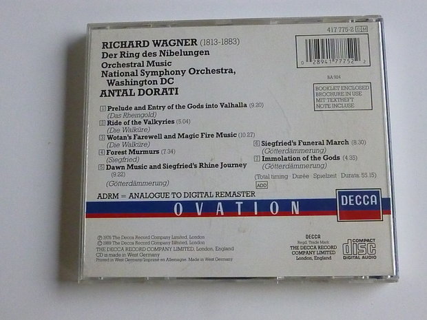 Wagner - Der Ring des Nibelungen / Antal Dorati