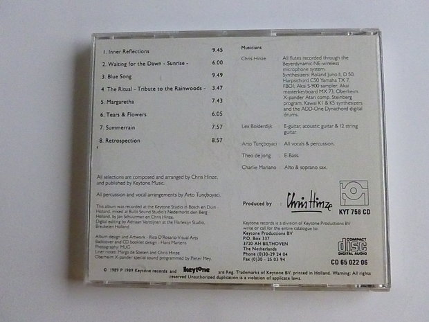 Chris Hinze - Inner Reflections / Meditations on Music