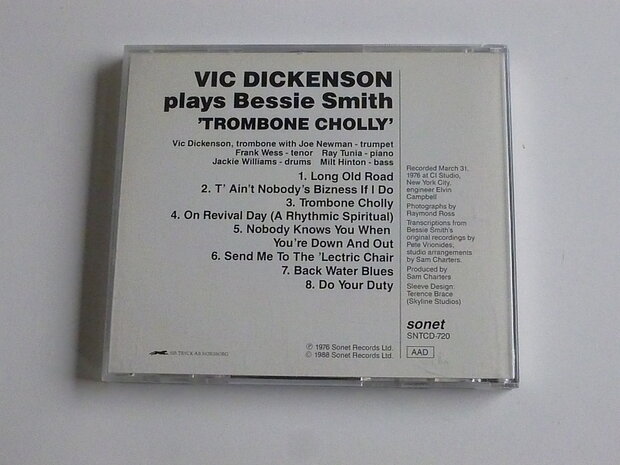 Vic Dickenson plays Bessie Smith - Trombone Cholly