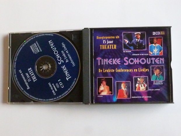 Tineke Schouten - Hoogtepunten uit 15 jaar Theater (2 CD)