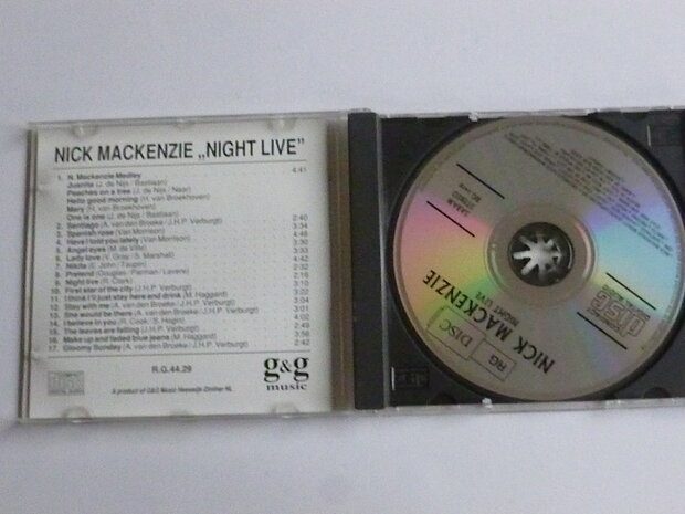 Nick Mackenzie - Night Live