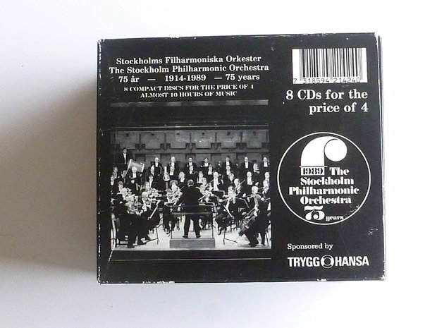 Stockholm Philharmonic Orchestra 75 Years (8 CD) 