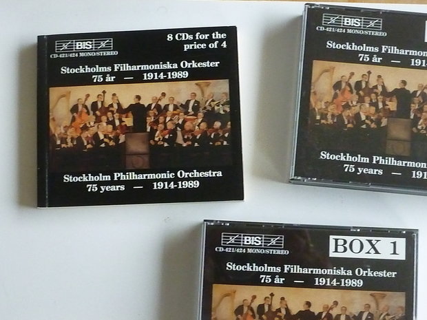 Stockholm Philharmonic Orchestra 75 Years (8 CD) 