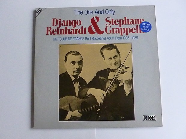 Django Reinhardt & Stephane Grappelli - The One and Only (2 LP)