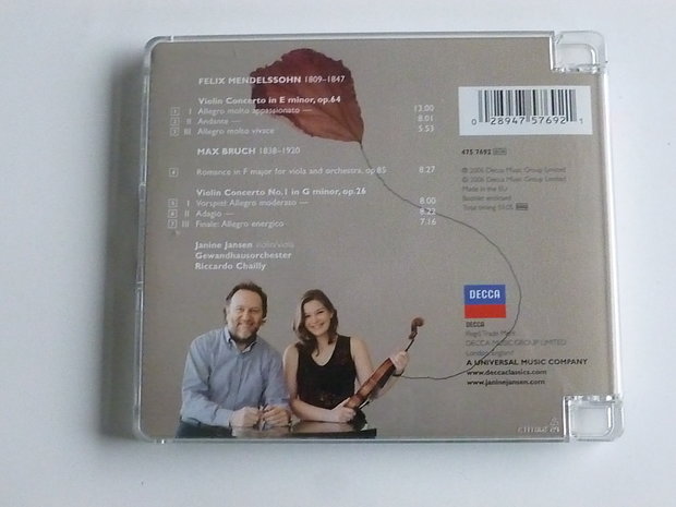 Janine Jansen - Mendelssohn, Bruch
