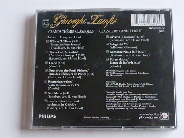 Gheorghe Zamfir - Classics By Candlelight