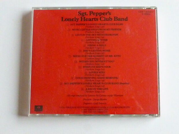 The Beatles - Sgt. pepper's lonely hearts club band (parlophone)