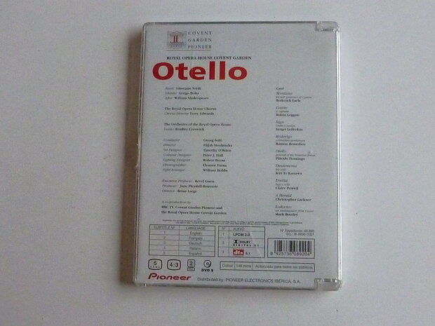Verdi - Otello / Placido Domingo / Georg Solti (DVD) Nieuw