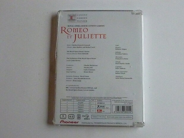 Gounod - Romeo et Juliet / Charles Mackerras (DVD) Nieuw