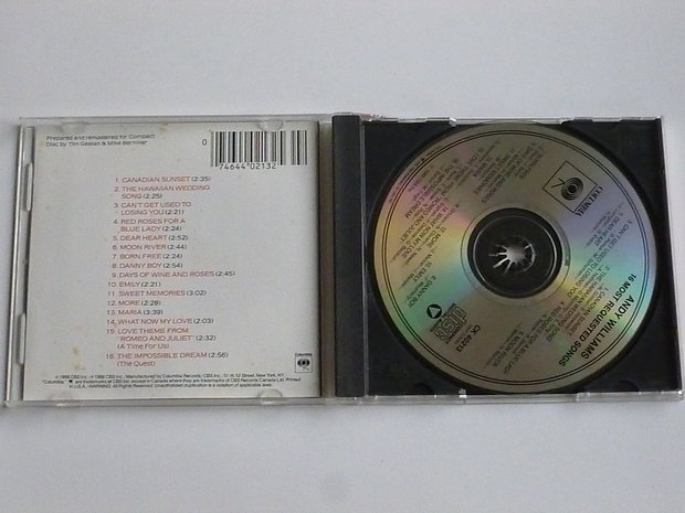 Andy Williams - 16 most requested songs