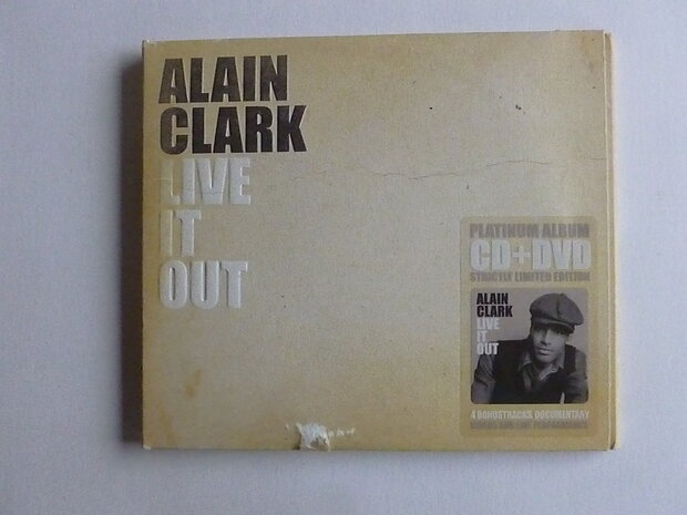 Alain Clark - Live it out (CD + DVD)