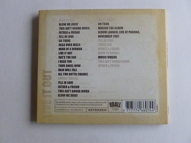 Alain Clark - Live it out (CD + DVD)