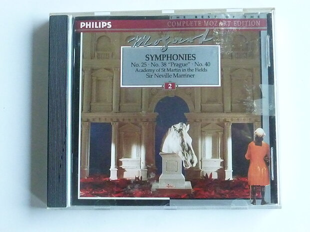 Mozart - Symphonies 25,38,40 / Sir Neville Marriner