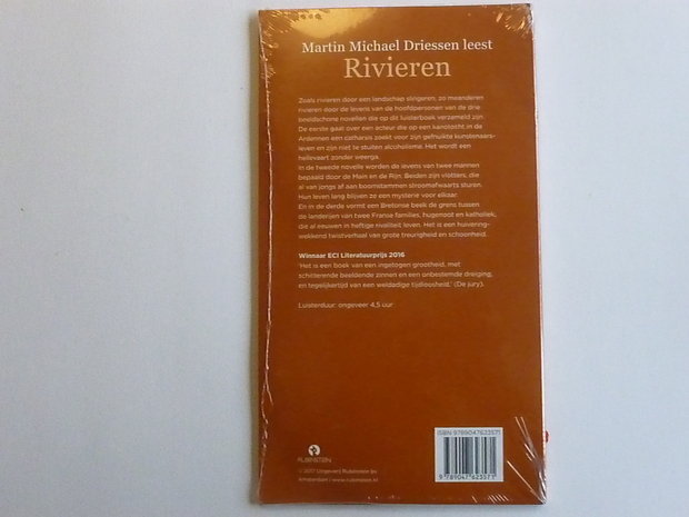 Martin Michael Driessen leest Rivieren (4 CD Luisterboek) nieuw