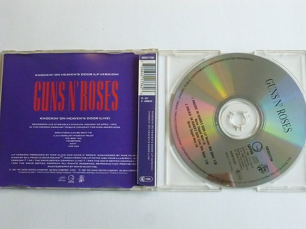 Guns n' Roses - Knockin'on heaven's door (CD Single)