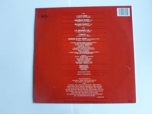 Eartha Kitt - I love men (LP)