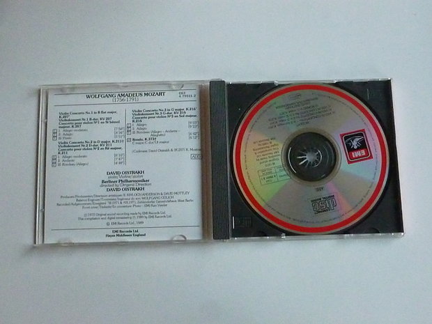 Mozart - Violin Concertos 1,2&3 / David Oistrakh