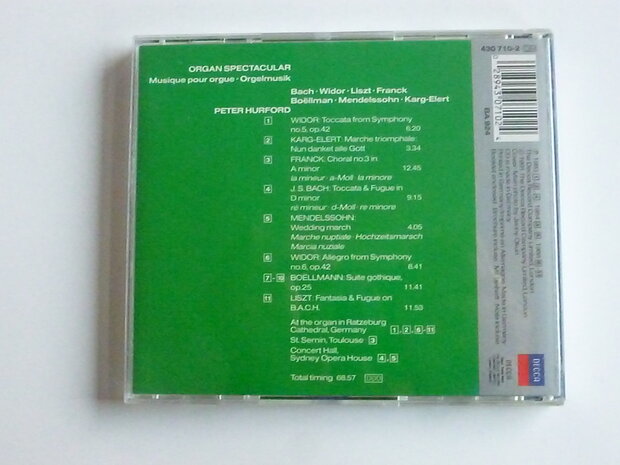 Peter Hurford - Organ Spectacular