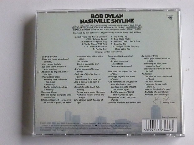 Bob Dylan - Nashville Skyline (geremastered)