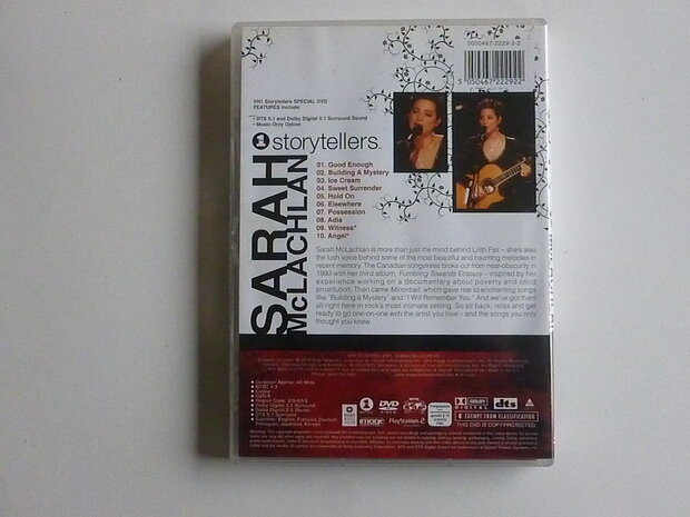 Sarah McLachlan - Storytellers (DVD)